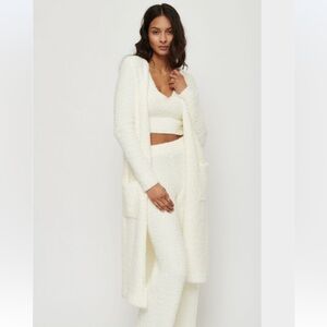 Plush Robe in Snow White